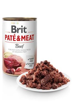Brit Dog konz Paté & Meat Beef 800g VAFO Carnilove Praha s.r.o.