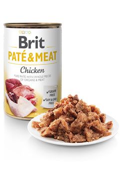 Brit Dog konz Paté & Meat Chicken 800g VAFO Carnilove Praha s.r.o.
