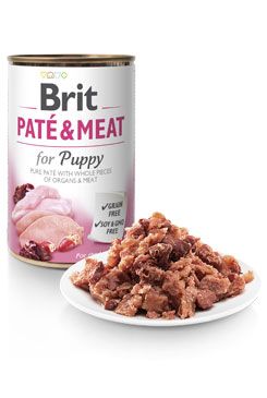 Brit Dog konz Paté & Meat Puppy 800g VAFO Carnilove Praha s.r.o.