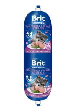 Brit Premium Cat by Nature Sausage Ch&T Sterilised180g VAFO Carnilove Praha s.r.o.