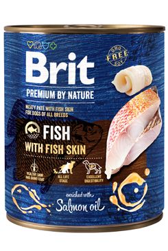 Brit Premium Dog by Nature konz Fish & Fish Skin 800g VAFO Carnilove Praha s.r.o.