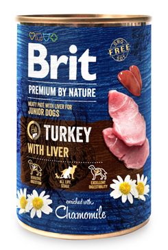 Brit Premium Dog by Nature konz Turkey & Liver 400g VAFO Carnilove Praha s.r.o.