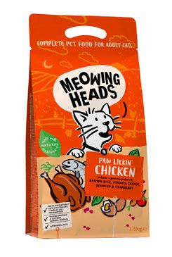 MEOWING HEADS Paw Lickin’ Chicken 1,5kg Pet Food (UK) Ltd