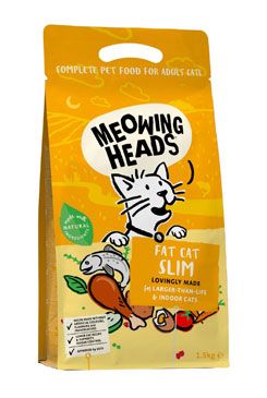 MEOWING HEADS Fat Cat Slim NEW 1,5kg Pet Food (UK) Ltd