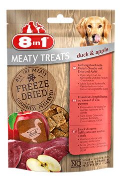 Pochoutka 8in1 Meaty Treats FD Duck/Apple 50g 8 in 1 Pet Products GmbH