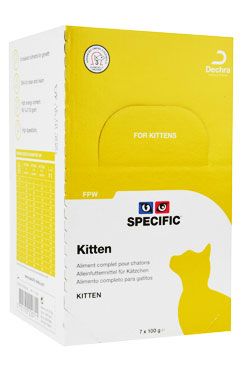 Specific FPW Kitten 7x100gr konzerva kočka Dechra Veterinary Products A/S-Vet diets