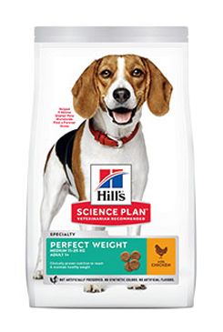 Hill's Can.Dry SP Perf.Weight Adult Medium Chicken12kg Hill´s Pet Nutrition