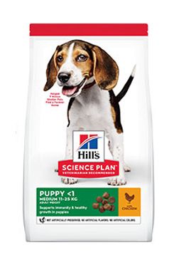 Hill's Can.Dry SP Puppy Medium Chicken 2,5kg Hill´s Pet Nutrition