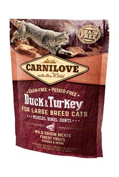 Carnilove Cat LB Duck&Turkey Muscles,Bones,Joints 400g VAFO Carnilove Praha s.r.o.