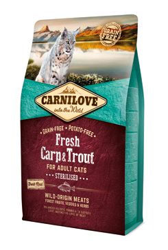 Carnilove Cat Fresh Carp & Trout Sterilised Adult 2kg VAFO Carnilove Praha s.r.o.