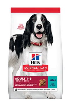 Hill's Can.Dry SP Adult Medium Tuna&Rice 12kg Hill´s Pet Nutrition