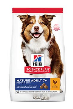 Hill's Can.Dry SP Mature Adult 7+ Medium Chicken 14kg Hill´s Pet Nutrition