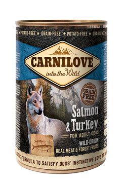 Carnilove Wild konz Meat Salmon & Turkey 400g VAFO Carnilove Praha s.r.o.