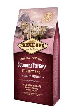 Carnilove Cat Salmon & Turkey for Kittens HG 6kg VAFO Carnilove Praha s.r.o.