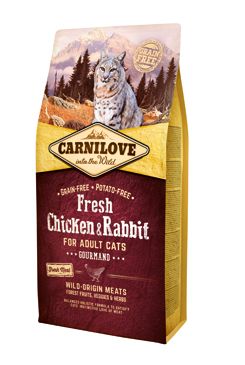 Carnilove Cat Fresh Chicken & Rabbit for Adult 6kg VAFO Carnilove Praha s.r.o.