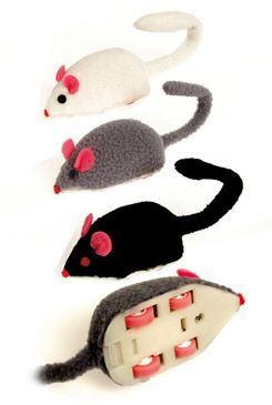 Hračka kočka Myš super rychlá natahovací plyš Karlie Flamingo GmbH