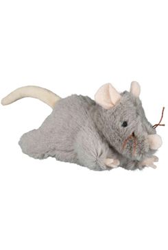 Hračka kočka Myš šedá plyšová robustní 15cm 1ks TR Trixie GmbH a Co.KG