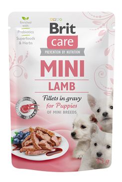 Brit Care Dog Mini Puppy Lamb fillets in gravy 85g VAFO Carnilove Praha s.r.o.