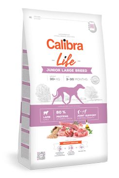 Calibra Dog Life Junior Large Breed Lamb 12kg Calibra Life