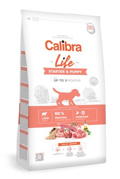 Calibra Dog Life Starter & Puppy Lamb 750g Calibra Life