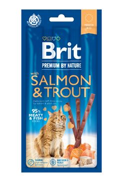 Brit Premium Cat by Nature Sticks Salmon&Trout(3pcs) VAFO Carnilove Praha s.r.o.
