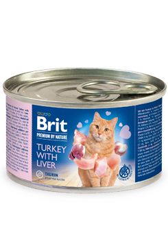 Brit Premium Cat by Nature konz Turkey&Liver 200g VAFO Carnilove Praha s.r.o.