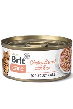Brit Care Cat konz Fillets Breast&Rice 70g VAFO Praha s.r.o.