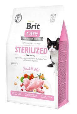 Brit Care Cat GF Sterilized Sensitive 0,4kg VAFO Brit Care Cat NEW Praha s.r.o.