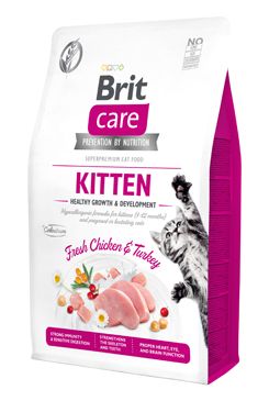 Brit Care Cat GF Kitten Healthy Growth&Development 2kg VAFO Brit Care Cat NEW Praha s.r.o.