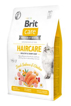 Brit Care Cat GF Haircare Healthy&Shiny Coat 2kg VAFO Brit Care Cat NEW Praha s.r.o.
