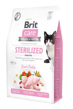 Brit Care Cat GF Sterilized Sensitive 2kg VAFO Brit Care Cat NEW Praha s.r.o.