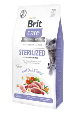 Brit Care Cat GF Sterilized Weight Control 7kg VAFO Brit Care Cat NEW Praha s.r.o.