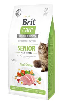 Brit Care Cat GF Senior Weight Control 7kg VAFO Brit Care Cat NEW Praha s.r.o.