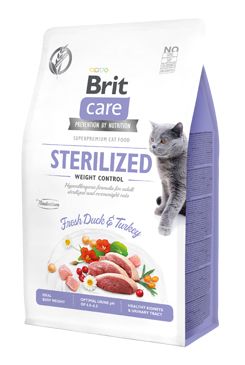 Brit Care Cat GF Sterilized Weight Control, 0,4kg VAFO Brit Care Cat NEW Praha s.r.o.