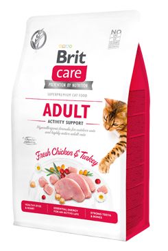 Brit Care Cat GF Adult Activity Support, 0,4kg VAFO Brit Care Cat NEW Praha s.r.o.