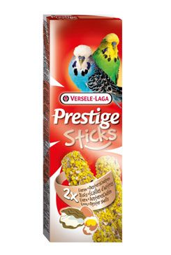 VL Prestige Sticks pro andulky Egg&oystershell 2x30g Versele Laga