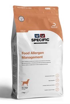 Specific CDD HY Food Allergy Management 12kg pes Dechra Veterinary Products A/S-Vet diets