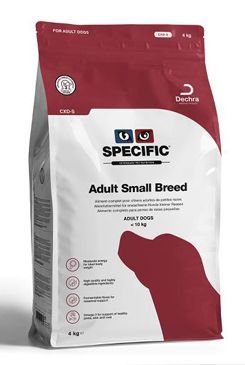 Specific CXD-S Adult Small Breed 4kg pes Dechra Veterinary Products A/S-Vet diets