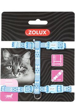 Postroj kočka ETHNIC nylon modrý Zolux Zolux S.A.S.