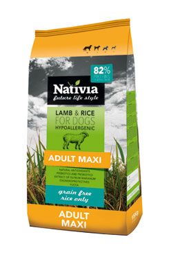 Nativia Dog Adult Maxi Lamb&Rice 15kg Nativia s.r.o.