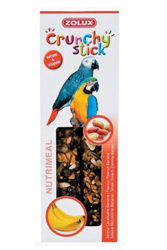 Crunchy Stick Parrot Buráky/Banán 2ks Zolux Zolux S.A.S.