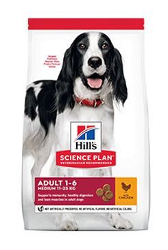 Hill's Can.Dry SP Adult Medium Chicken 14kg Hill´s Pet Nutrition
