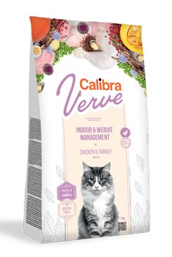 Calibra Cat Verve GF Indoor&Weight Chicken 750g Calibra Verve