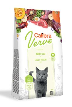 Calibra Cat Verve GF Adult Lamb&Venison 8+ 3,5kg Calibra Verve
