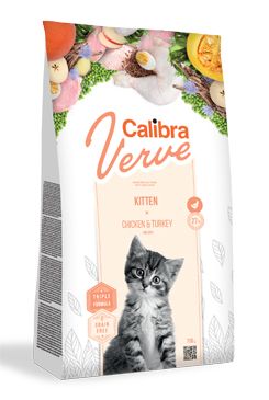 Calibra Cat Verve GF Kitten Chicken&Turkey 3,5kg Calibra Verve