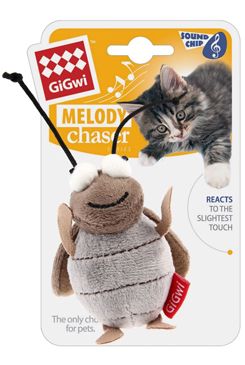 Hračka kočka GiGwi Melody Cvrček se zvukovým čipem Tommi CZ s.r.o.