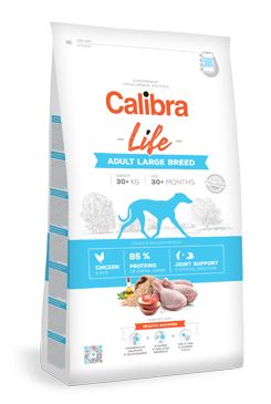 Calibra Dog Life Adult Large Breed Chicken 2x12kg Calibra Life