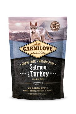 Carnilove Dog Salmon & Turkey for Puppies 1,5kg VAFO Carnilove Praha s.r.o.