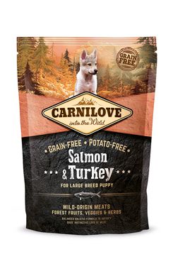 Carnilove Dog Salmon & Turkey for LB Puppies 1,5kg VAFO Carnilove Praha s.r.o.