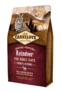 Carnilove Cat Reindeer for Adult Energy & Outdoor 2kg VAFO Carnilove Praha s.r.o.